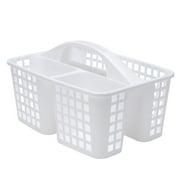 Simplify 2 Pack Utility Bathroom Caddy in White