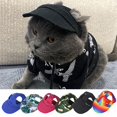 thumbnail image 1 of SCZ Pet Dog Sun Hat Verano Sombra Gorra De Béisbol Sombrero De Lengua Gato Perro Sombrero Accesorios, 1 of 3