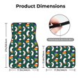 thumbnail image 5 of Pofeuu Lgbt Penguin Print Car Foot Mat Set of 4 Pieces - All-Weather Full Set Floor Mats for Cars Trucks SUVs, 5 of 7
