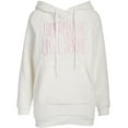 thumbnail image 3 of Prestigez Womens Hoodie Holiday Sweatshirt Female, White, Size: S/M, Secret Santa, 3 of 6