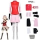 thumbnail image 1 of Haruno Sakura-Peluca de disfraz para mujer y niña, conjunto de falda, diadema de Ninja, accesorios de Anime, disfraces de Carnaval de Halloween, nuevo, 1 of 5