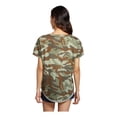 thumbnail image 2 of Vans Womens Platoon 66 Print Graphic Camiseta, Verde, X-Small Vans Camiseta gráfica, 2 of 2