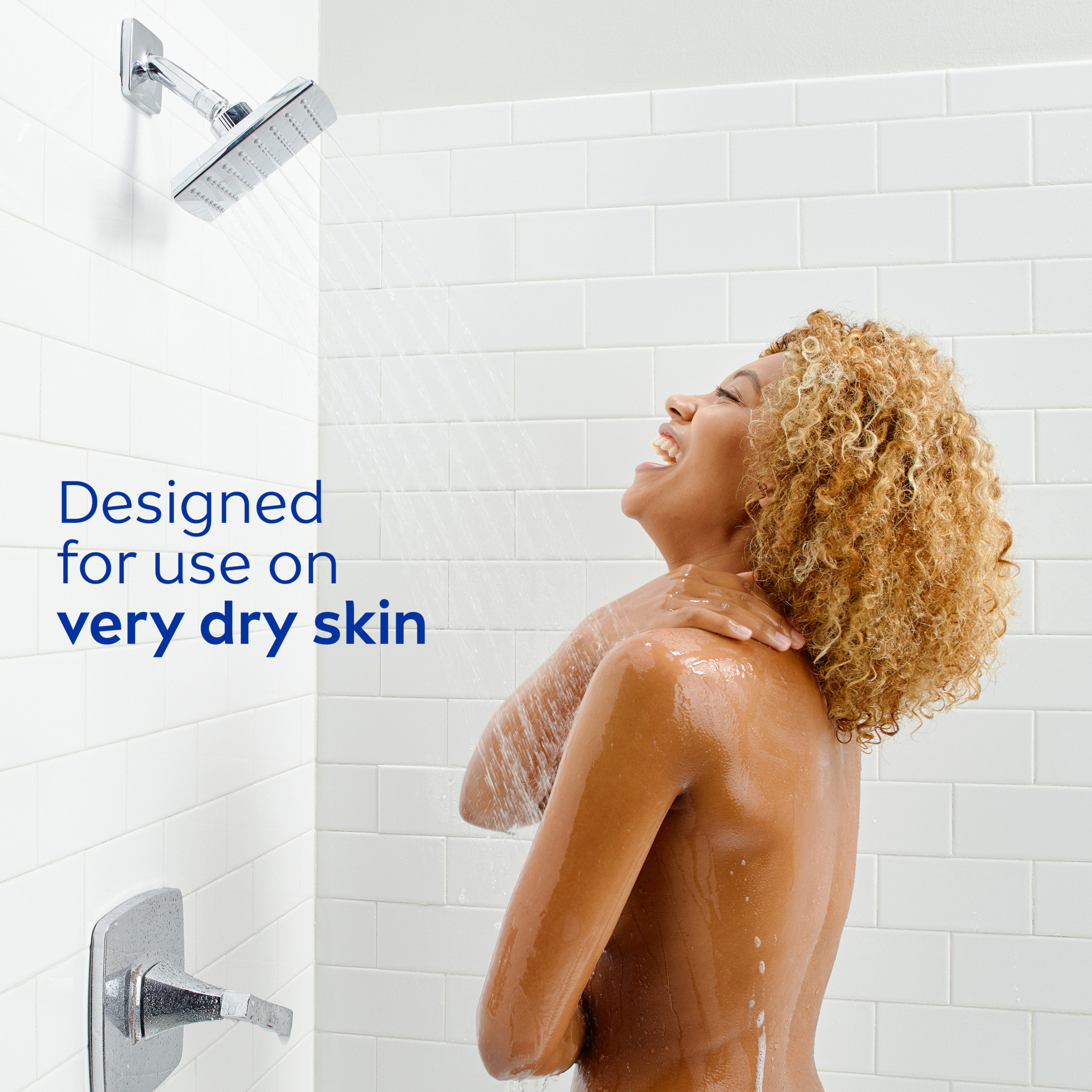 NIVEA Nourishing In Shower Lotion, Body Lotion for Dry Skin, 13.5 Fl Oz Bottle - image 5 of 11
