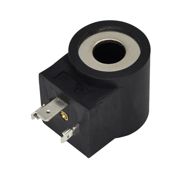 Disenparts New 24V Solenoid Valve Coil 3 Prong DIN Connector 6306024 Compatible with HydraForce Valve Stem Series 08 80 88 98