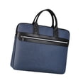 thumbnail image 4 of Bolsa para documentos A4 Yuyangstore bolsa para archivos de lona gran capacidad Azul oscuro, 4 of 8
