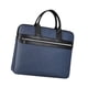 thumbnail image 4 of Bolsa para documentos A4 Fernando bolsa de lona para oficina transporte de papel para hombres Azul oscuro, 4 of 8
