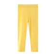 thumbnail image 5 of Esaierr Toddler Girl Leggings Spring Autumn Stretch Pants Solid Color Pants for 2-7 T, 5 of 5