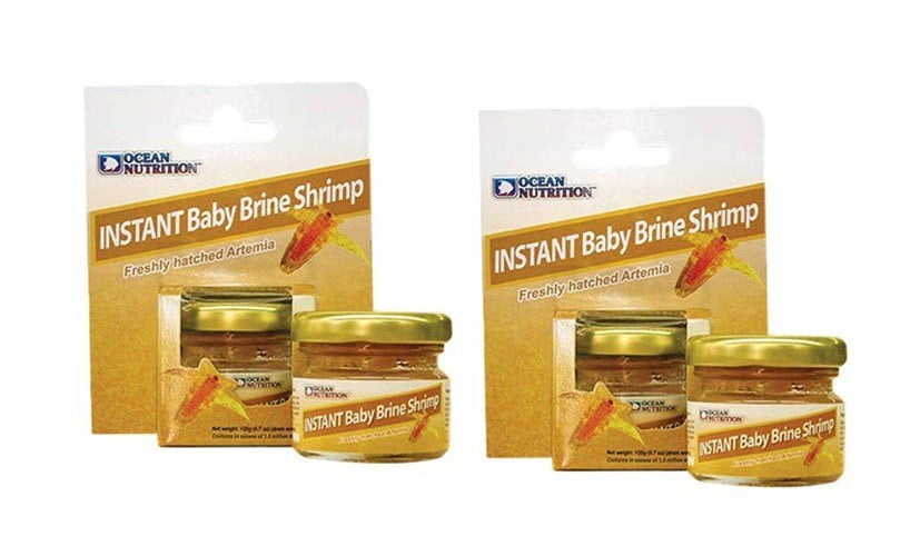 Instant Baby Brine Shrimp/Artemia Fry/Invert Fish Food Ocean Nutrition 7g 2 PK