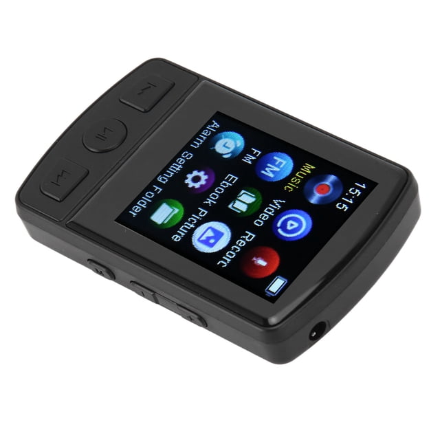 Wearable Music Player, Lightweight Clip MP3 Player 5.2 1.77 Inch Color Screen for Running No Memory,with 8G Memory Card,with 16G Memory Card,with 32G Memory Card,with