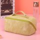 thumbnail image 1 of Bolsa cosmético de cuero PU multifunción bolsillo de maquillaje casual para fitness (amarillo) Ehuebsd Para Estrenar, 1 of 7