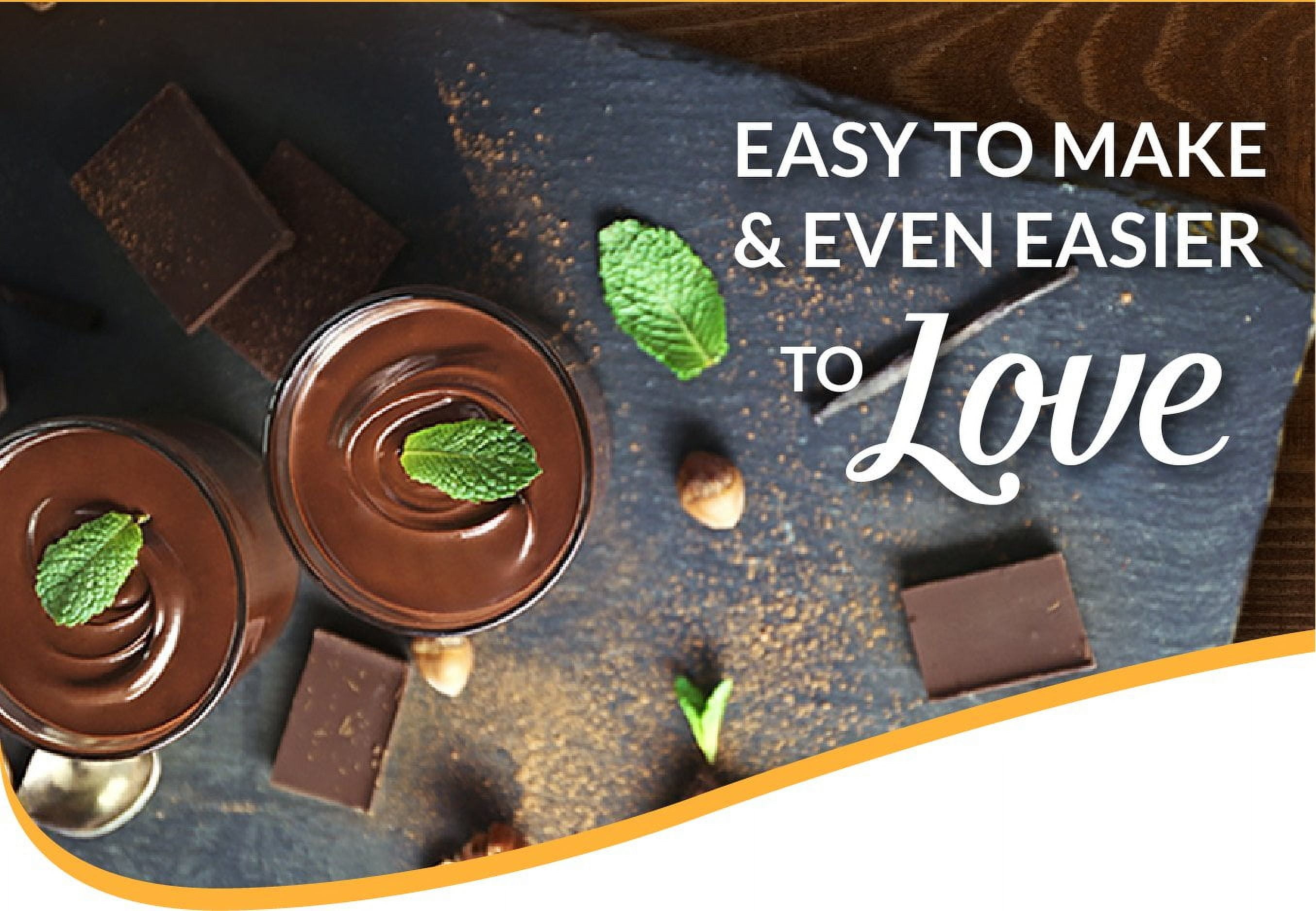(2 pack) Royal Chocolate Instant Pudding, 14g Serving Size, 4 Servings, Includes One 2.03oz Box
