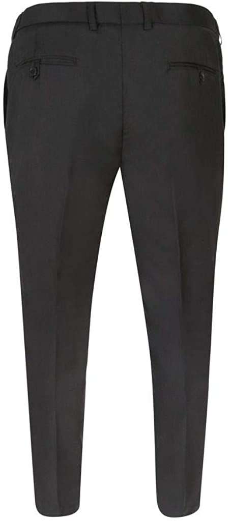 28x30 slim fit dress pants Calvin Klein Men's Slim Fit Dark Grey Dress Pants - Grey