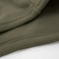 thumbnail image 4 of Xfvqtps Unisex Full Face Mask Lamb Wool Solid Color Adjustable Drawstring Balaclava Outdoor Thickened Cycling Motorcycle Ski Warm Winter Hooded Hat Army Green, 4 of 7