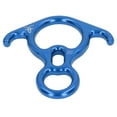 thumbnail image 2 of Descender Gear, 40KN High Strength Portable Aluminium Alloy Climbing Descender  For Caving Blue, 2 of 8