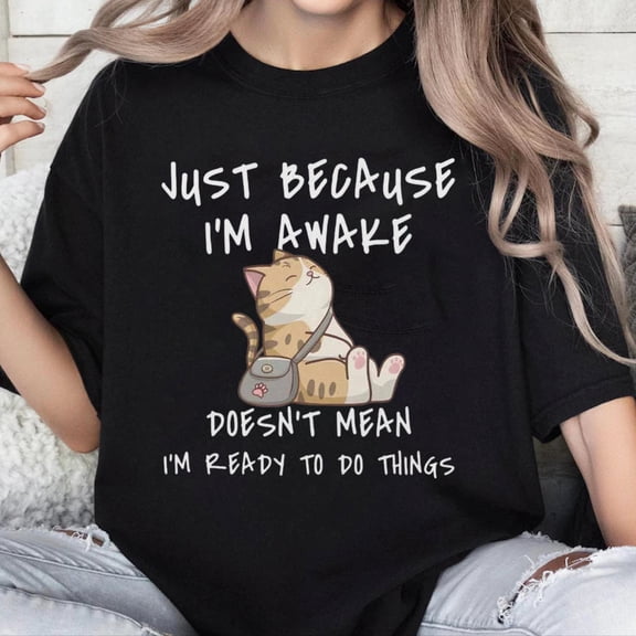 100% Cotton Unisex Cat Animal Shirts Graphic Tees for Women, Cute Funny Womens Oversized T Shirt Crewneck Short Sleeve Casual Tops