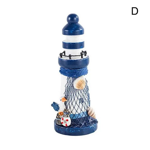 Décor de Phare en Bois Fait Main, Phare de Pièces à Thème l Décoration Maison