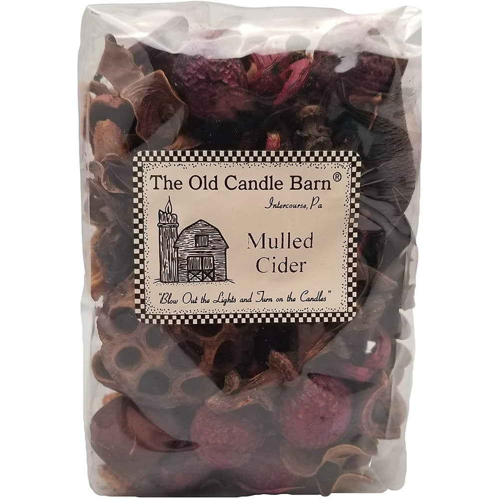 Old Candle Barn Mulled Cider Potpourri 4 Cup Bag Perfect Fall Decoration or Bowl Filler