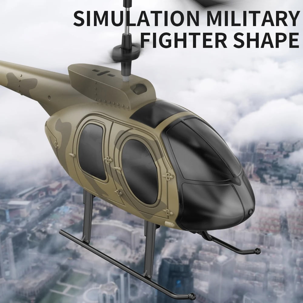 Z16 RC Helicopter with 3.5 Channel, Altitude Hold, One Key Take-off/Landing, Remote Control Helicopter Drone Toys with 2 Batteries for Adults and Kids