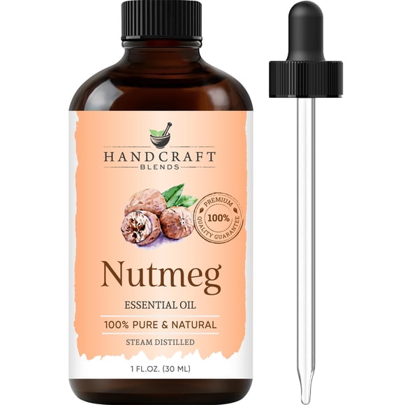 Mezclas artesanales de aceite esencial de nuez moscada 30 ml puro