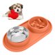 thumbnail image 3 of Cuenco Para Perros Con Alimentador Lento, Cuencos Dobles Para Mascotas, Silicona De Acero Inoxidable Para Perros Y Gatos, 3 of 7