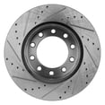 thumbnail image 4 of Vented Brake Disc Compatible With Ford F-450 Super Duty Harley-Davidson Edition 8 Cyl 6.4L F-450 Super Duty XL 8 Cyl 6.7L 2005-2016 By 54128 680305 60054197 54128G 680305R, 4 of 8