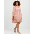 thumbnail image 3 of Jessica Simpson Women's Plus Calanthe Ruffle Mini Dress, Sizes 0X-4X, 3 of 7