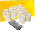 thumbnail image 3 of ETHZZLE 12Pcs No Dripping Wax Flameless Candles for Home and Church, 3 of 8