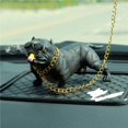 thumbnail image 1 of Decoraciones para coches de perros sociales de gama alta Decoraciones para coches de perros Bully que fuman (4 piezas) LingWen 8390614109513, 1 of 1