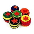 thumbnail image 2 of Dpityserensio Maple Leaf Woven Hacky Sandbag Set 6 Pieces, 2 of 6