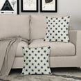thumbnail image 3 of 4th of July Pillow Covers 18x18 Set of 2 Navy Blue Star Americana Independence Day Patriotic Decorative Outdoor Throw Pillow Cases Farmhouse Decor for Sofa Couch Bed Fourth July Holiday Decorations, 3 of 6