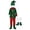A-Dark Green7, variant on JAJAHO Kids Christmas Elf Outfits Boys Girls Xmas Festive 6 Piece Set 4-13Y