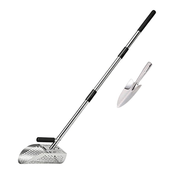 Easy Assemble Metal Detector Accessories Shovel for Treasure Hunting on Beach Underwater with Quick Connection System