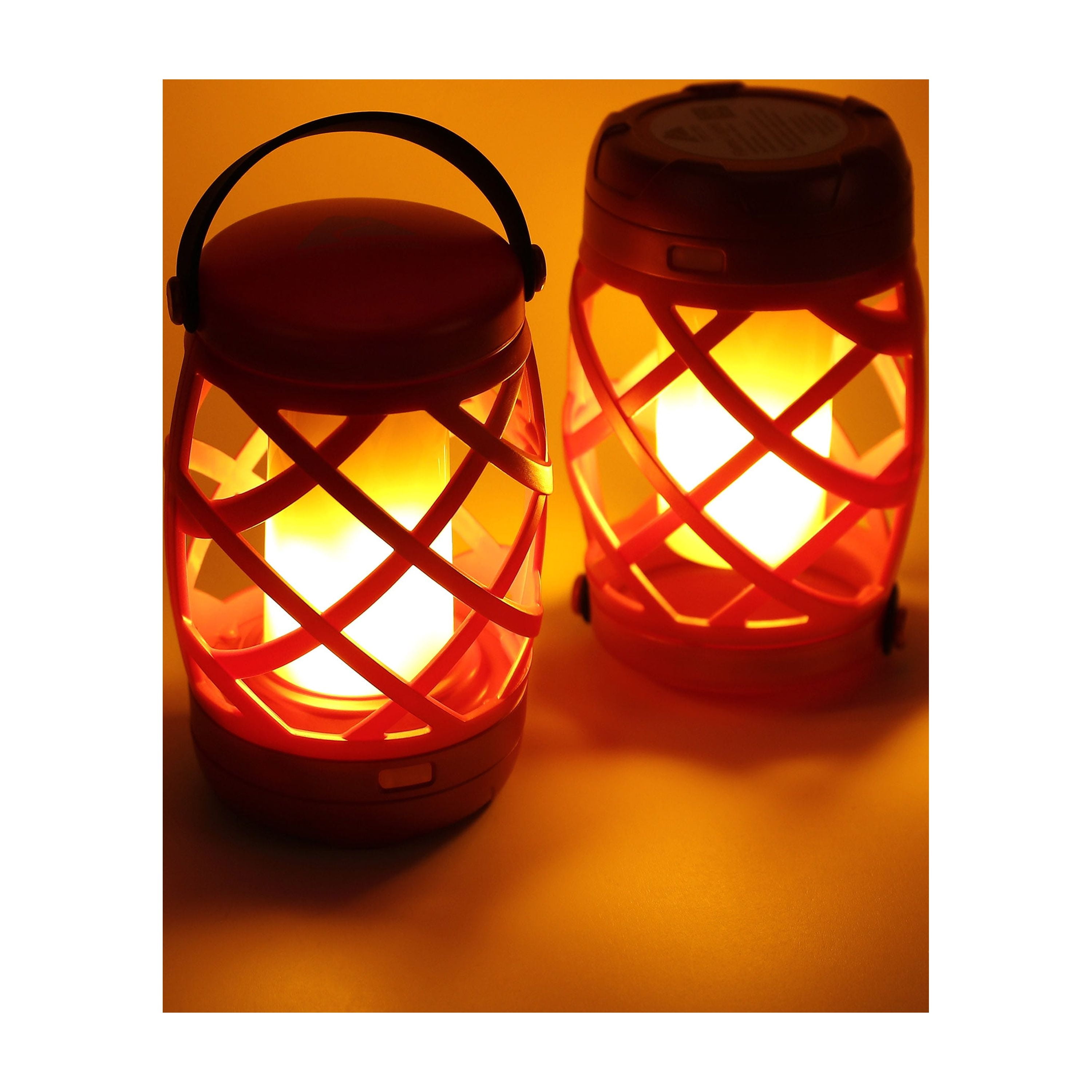 Ozark Trail Flame Light LED Lantern, 100 Lumen, 2 Pack, Teal Ozark Trail Flame Light LED Lantern, 100 Lumen, 2 Pack, Teal