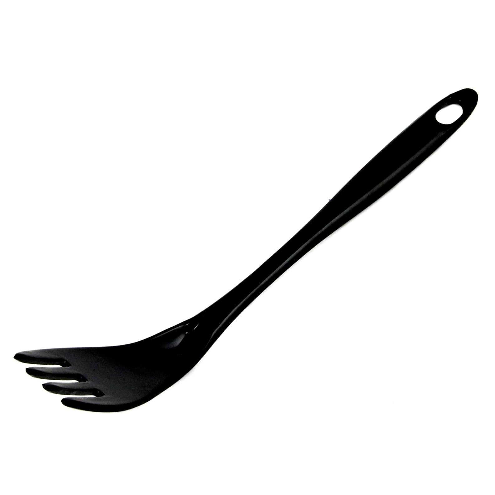 Chef Craft 11.5" Long Melamine Turner Fork Kitchen Utensil Black