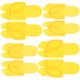 thumbnail image 5 of WORGEOUS 4 pares de zapatillas de salón, zapatillas desechables para invitados, zapatillas de hotel, zapatillas de pedicura, 5 of 7
