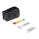 thumbnail image 2 of Portafusibles En Línea, Caja De Relé De Fusibles, Soporte Para Kit De Bloque Universal, Resistente Al Calor, Soporte Para Relé De 2 Ranuras, Soporte ATC ATO De 6 Ranuras Con 5 Fusibles De 12 V, 2 of 14