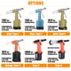 thumbnail image 2 of Remachador Irfora Pistola de remache neumática industrial Remachadora de aire de alta resistencia Pistola de remache de aire Herramienta de remachado automático con 4 boquillas para tirar de 3/32 pulg Irfora Remachador, 2 of 7