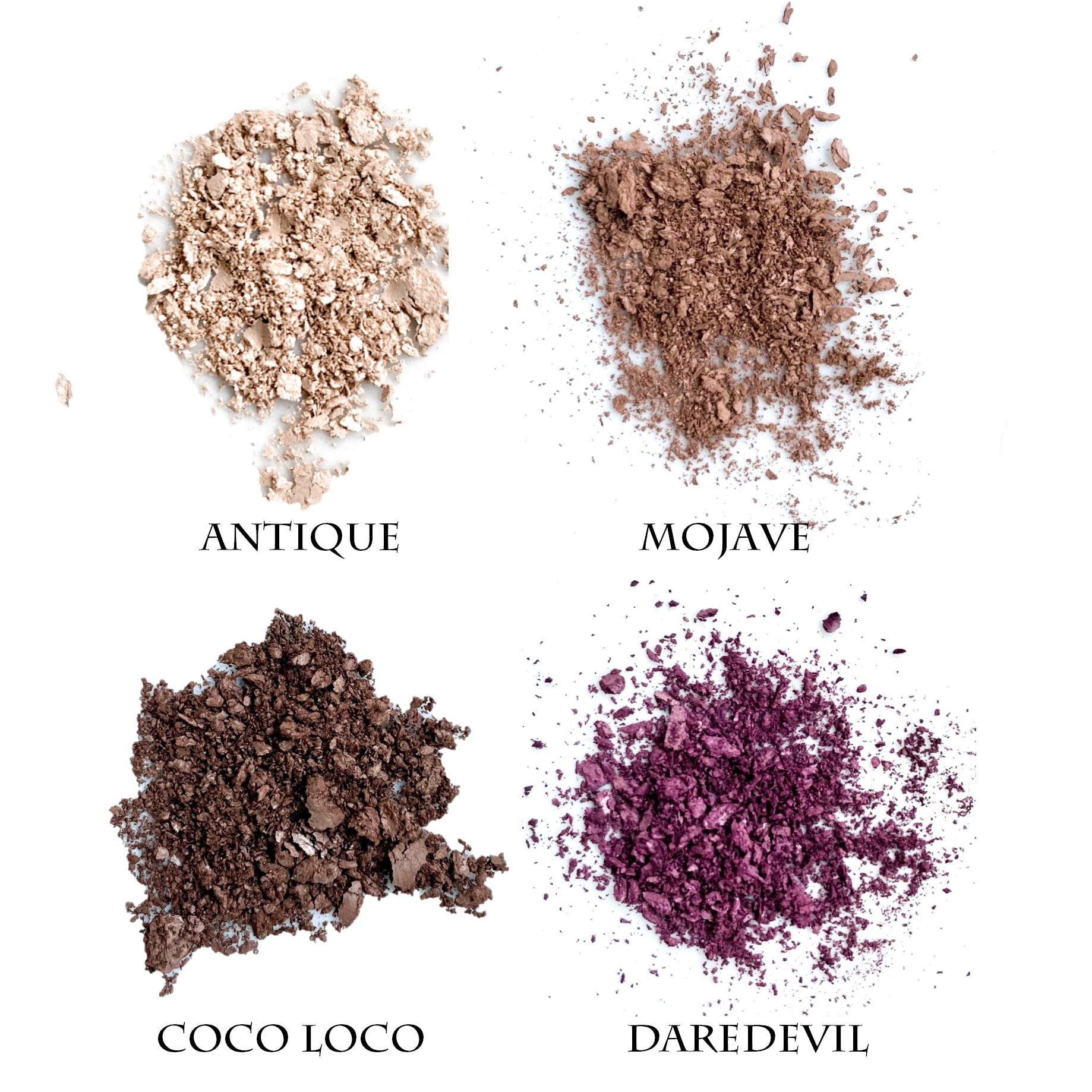 Honeybee Gardens Canyon Sunset Refillable Eye Shadow Palette | Natural Ingredients, Vegan, Gluten Free