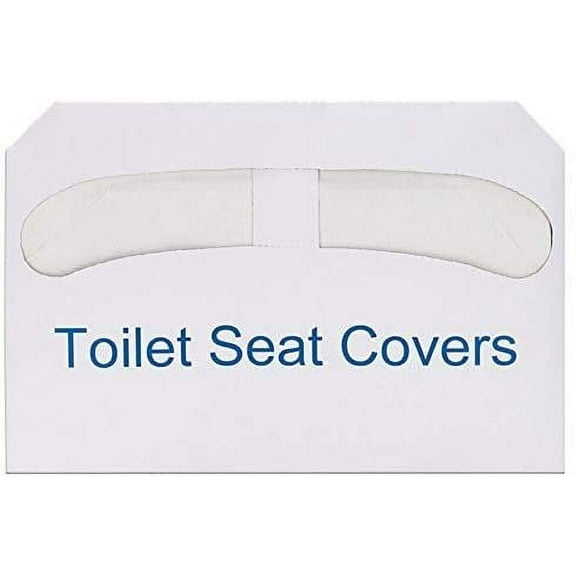 Half-Fold Toilet Seat Cover Paper 250 Pcs/Bag, SET OF 5 BAGS