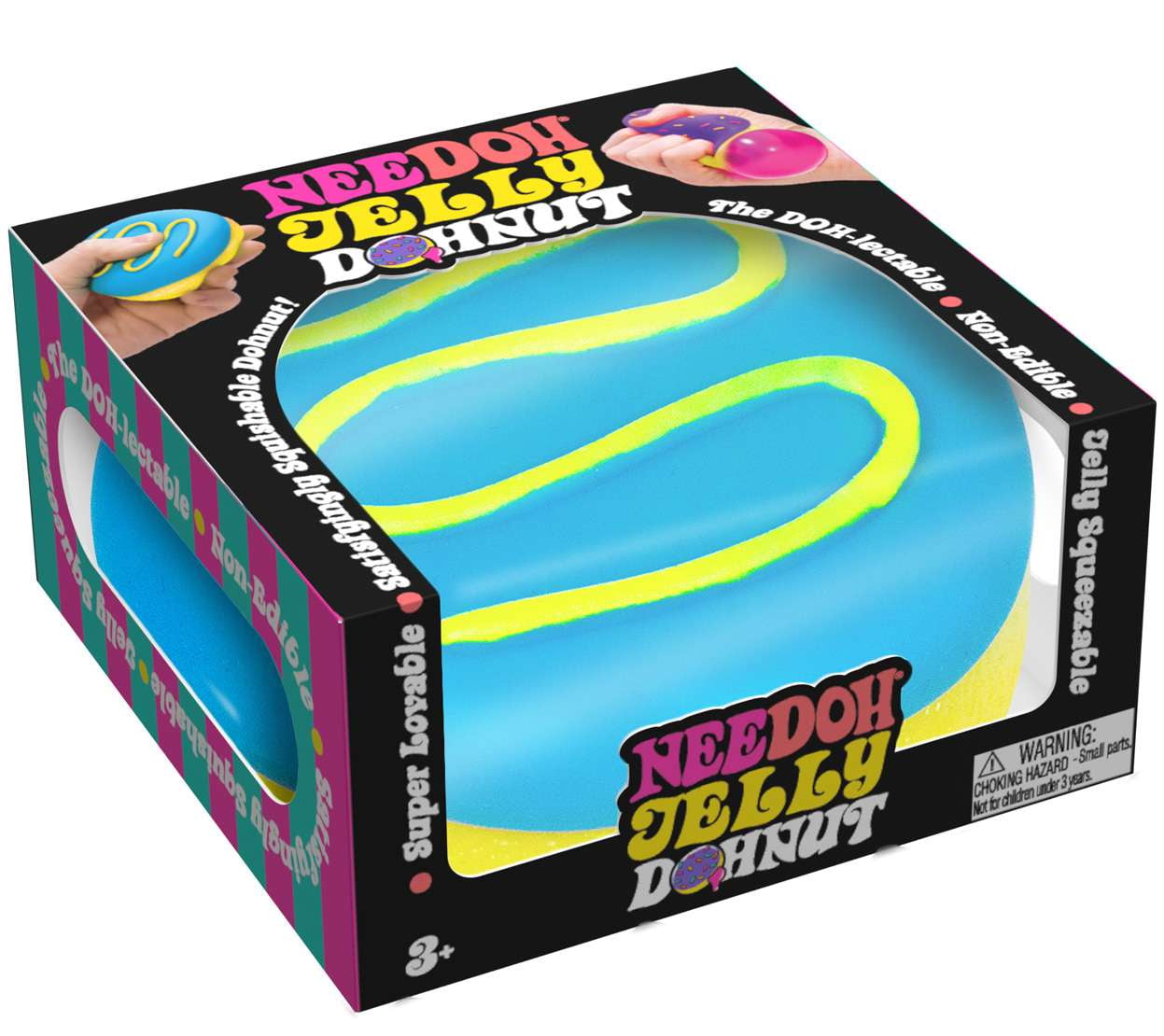 Schylling NeeDoh Jelly Dohnut (Assorted Colors)
