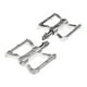 thumbnail image 1 of Pedales para Bicicleta BMX HS Alnc-821 Aluminio Titanio Plateado, 1 of 5
