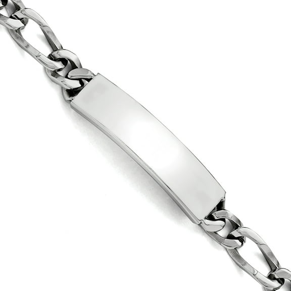 Chisel Stainless Steel Polished Large Id Bracelet