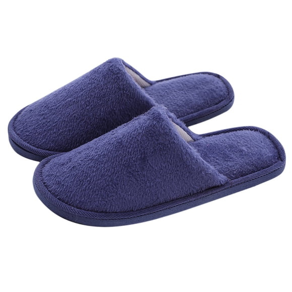 CRAFTHROU Zapatillas De Para Mujer En Casa Con Suela Antideslizante Y Cálido Oscuro
