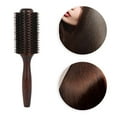 thumbnail image 3 of Peine De Madera Maciza, Herramienta De Peinado Antiestático Con Calor Reforzado, Para Peluquería Profesional Y Uso Doméstico, 3 of 7