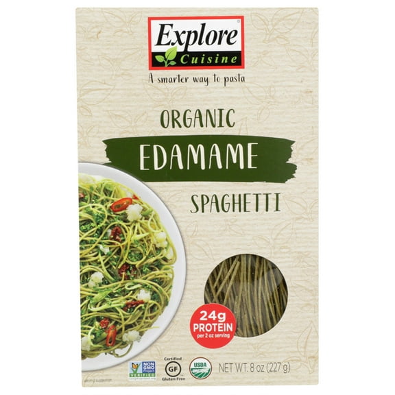 Explore Cuisine Organic Edamame Spaghetti, 8 Oz, Pack of 6