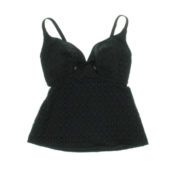 Freya Spirit Wire-Free Tankini Top, 30FF, Black