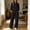 Black, variant on Floleo Women's Collared Button Front Top and Pants Set with Pockets Elastic Waist Long Sleeve Solid Color Loose Fit for Work Travel Home Daily Wear