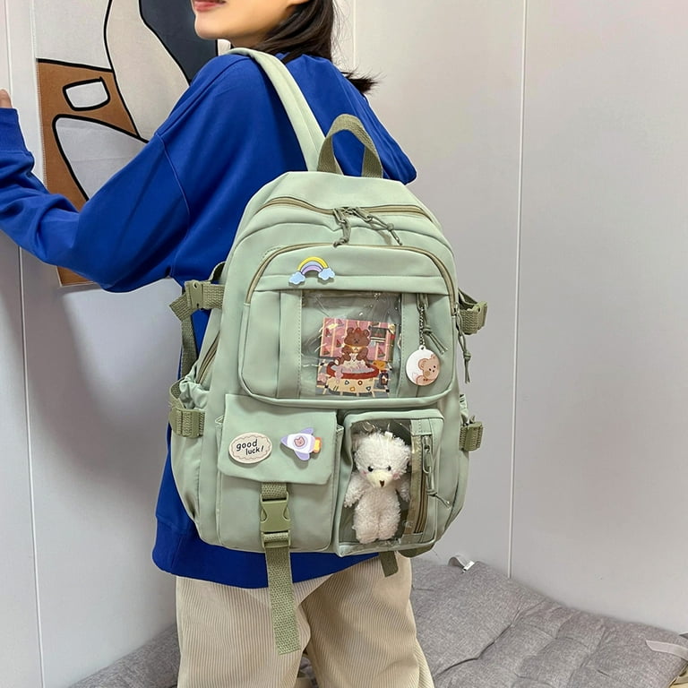 Kawaii Cute Backpack Korean Large Capacity Backpack Student 