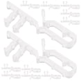 thumbnail image 4 of 12 clips ocultos para cenefa, transparentes, para reparar persianas, de acrílico., 4 of 4