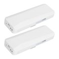 thumbnail image 1 of Pont Sans Fil Extérieur Point à Point pour, Ponts Wi‐Fi 5,8 g 3 km Longue Portée avec Antenne 14 dBi à Haut Gain, 2 Ports Ethernet LAN RJ45, IP65 Résistant aux Intempéries pour, 1 of 7